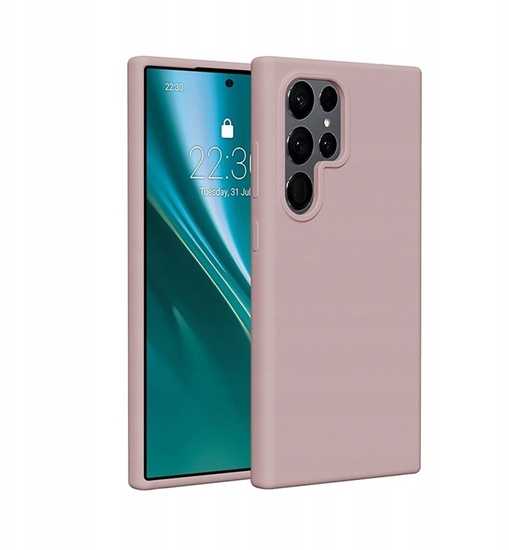 Изображение Nakadka Etteri Silicone Mag do Samsung Galaxy S26 Ultra jasnoróowa