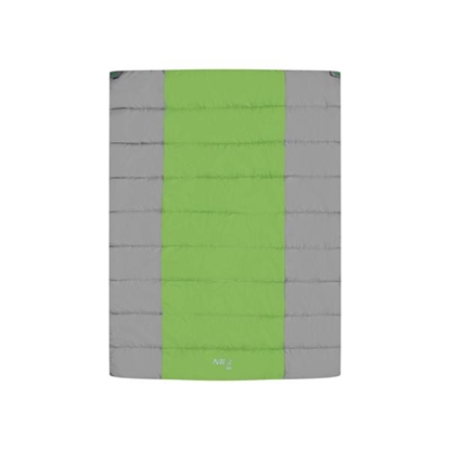 Attēls no NC2011 GRAY-GREEN Dubults guļammaiss NILS CAMP