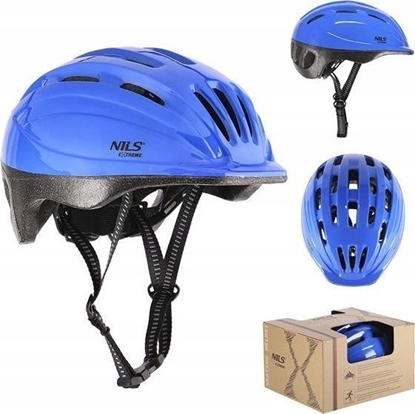 Изображение Nils Extreme MTV62J NIEBIESKI ROZM. S(48-52CM) KASK DZIECICY NILS EXTREME
