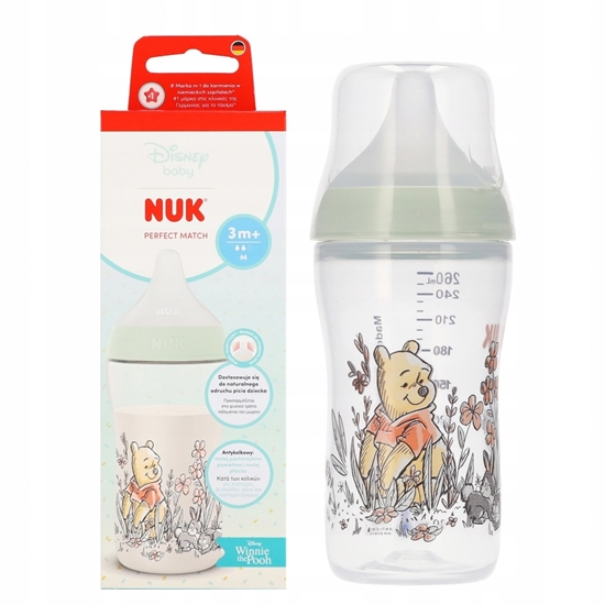 Picture of NUK NUK BUTELKA PP 260ML PM SI M KUBUS 10216332 1/6
