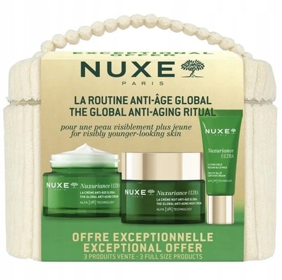 Picture of NUXE_SET Nuxuriance Ultra przeciwstarzeniowy na dzie 50ml + krem do twarzy przeciwstarzeniowy na noc 50ml + krem do okolic oczu i ust 15ml