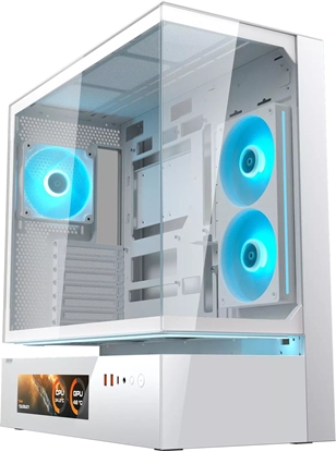 Изображение Obudowa Cougar COUGAR Obudowa Midi-Tower CFV235 Vision, ARGB, Szko, Biay