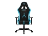 Изображение Onex Air Suede; PVC; Nylon caster; Metal | Gaming chairs | STC Alcantara L Series | Black/Blue