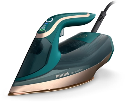 Изображение Philips 8000 series DST8030/70 iron Steam iron SteamGlide Elite soleplate 3000 W Green