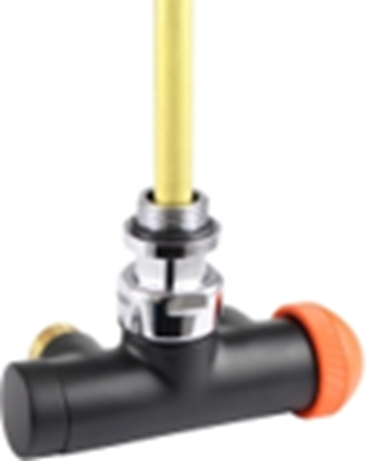 Picture of Pieslēgums VUA-50, leņķa, M22, melns,