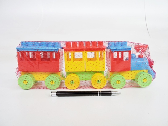 Picture of Polesie Lokomotywa z Dwoma Wagonami (36704)