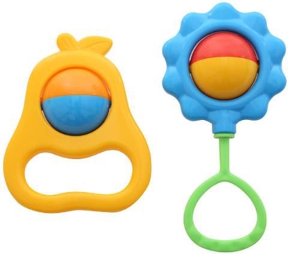 Picture of Polesie Zestaw grzechotek "Asortyment" 2szt w worku (47144 POLESIE)