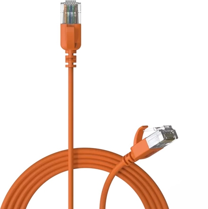 Изображение Procab Slimline CSD560 Cat 6a, U/UTP, pomaraczowy, 1.5m (CSD560OR/1.5)