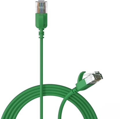 Изображение Procab Slimline CSD560 Cat 6a, U/UTP, zielony, 1m (CSD560G/1)