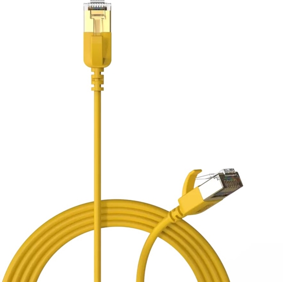 Изображение Procab Slimline CSD570 Cat 7, U/FTP, óty, 1.5m (CSD570Y/1.5)