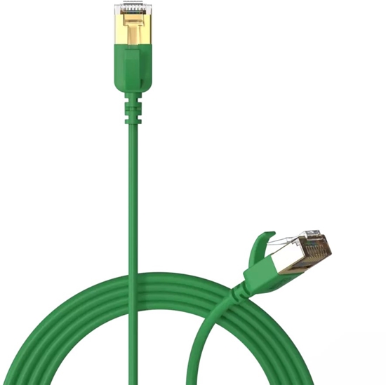 Изображение Procab Slimline CSD570 Cat 7, U/FTP, zielony, 0.5m (CSD570G/0.5)