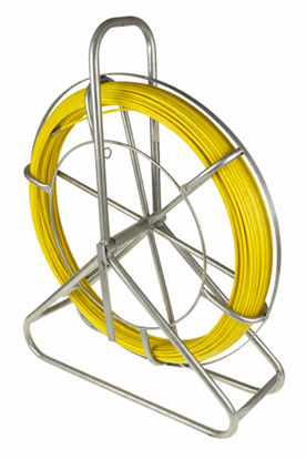 Picture of PROFI cinkota kabeļu vilkšanas ierīce – buksieris uz statīva | stikla šķiedra (FRP) 4,5 mm | 100 m