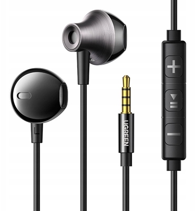 Picture of Przewodowe suchawki UGREEN 3.5mm EP106 (czarny)