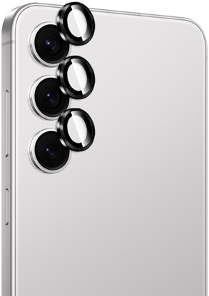 Picture of Puro Szko hartowane Puro na tyln kamer do Samsung Galaxy S26/S26 Plus - z czarn ramk