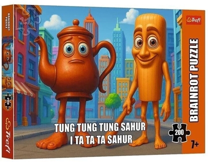 Изображение Puzzle 200 BrainRots Tung Tung Sahur