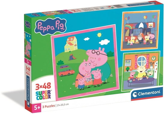 Picture of Puzzle 3x48 Peppa Pig