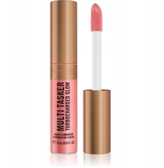 Picture of Rimmel RIMMEL_Multi Tasker Turbocharged Glow rozwietlajcy ró w pynie 002 Rosy Rebel 10ml