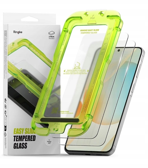 Изображение Ringke SZKO HARTOWANE RINGKE EASY SLIDE 2-PACK GALAXY A57 5G CLEAR
