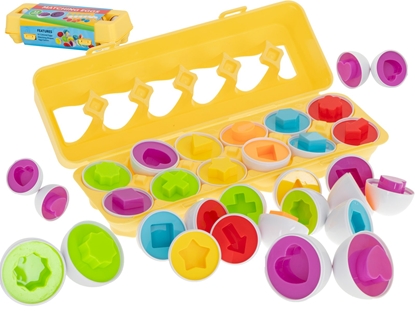 Picture of RoGer Educational Puzzle Toy “Eggs” 12pcs