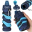 Attēls no RoGer Foldable Silicone Water Bottle 500ml Blue