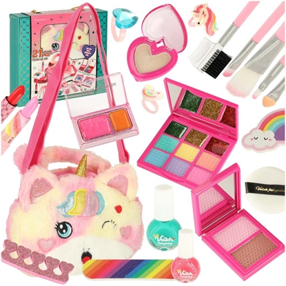 Изображение RoGer Kids Makeup & Accessories Set with Bag 21pcs