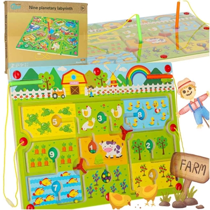 Picture of RoGer Magnetic Maze Table Game “Farm”
