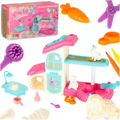 Picture of RoGer Pet Spa House Playset 26pcs