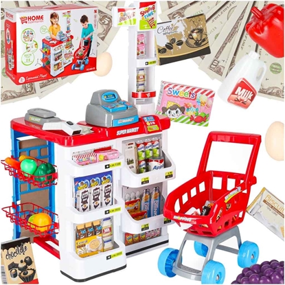 Picture of RoGer Play Set “Supermarket With Cash Register And Trolley”