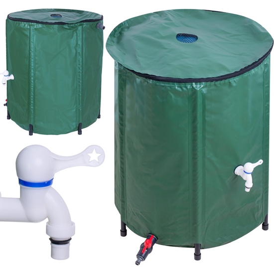 Изображение RoGer Rainwater tank with tap rainwater barrel 200L