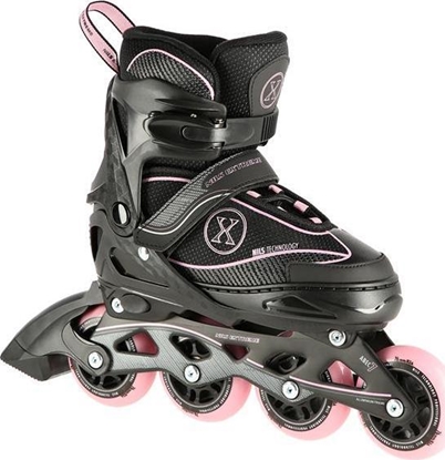 Picture of Rolki Nils Extreme NA11008 rekreacyjne regulowane czarne r. 39-42