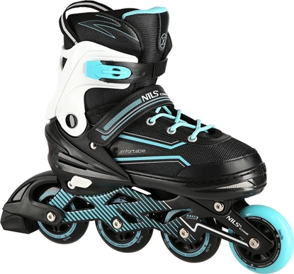 Picture of Rolki Nils Extreme NA1169A z wymienn poz regulowane czarne r. 39-42