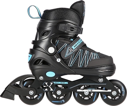 Picture of Rolki Nils Extreme NH11912-A z wymienn poz regulowane czarne r. 35-38