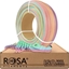 Attēls no ROSA3D Filament Refill PLA Rainbow Pastel 1,75mm 1kg