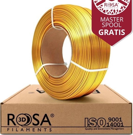 Picture of ROSA3D Filament ReFill PLA-Silk 1,75mm Gold 1kg
