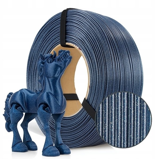 Picture of ROSA-PLAST Filaments PLA Galaxy Navy Blue 1.75mm 1kg Rosa3D