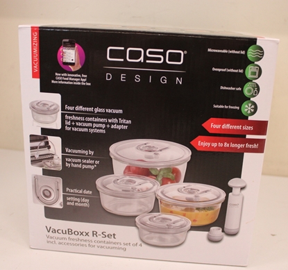 Picture of SALE OUT.  | Caso | Vacuum freshness containers round | 01187 | Set of 4 | DOES NOT HOLD IS THE VACUUM