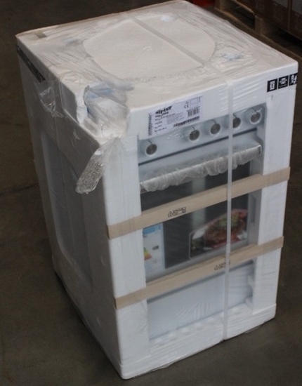 Изображение SALE OUT.  | Simfer | Cooker | 4401SGRBB | Hob type Gas | Oven type Gas | White | Width 50 cm | DAMAGED PACKAGING, DAMAGED PROTECTIVE PACKAGING FOAMS, SCRATCHES PAINT ON THE TOP COVER, SCRATCHES  ON FRONT PANEL | Depth 55 cm | 49 L