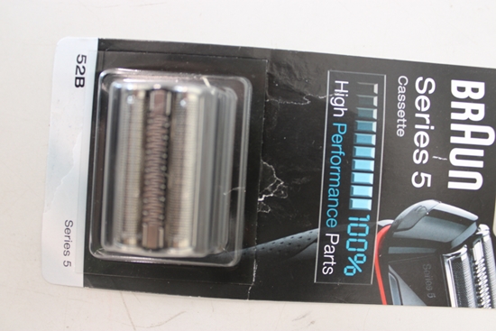 Picture of SALE OUT. Braun 52B | Head Replacement Pack | Black | DAMAGED PACKAGING