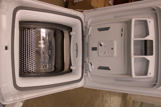 Picture of SALE OUT. Candy TCA063D3-S Washing Machine, E, Top loading, Depth 60 cm, 7 kg, White | Candy Washing Machine | TCA063D3-S | Energy efficiency class C | Top loading | Washing capacity 6 kg | 1000 RPM | Depth 60 cm | Width 41 cm | Display | Digit | White | 