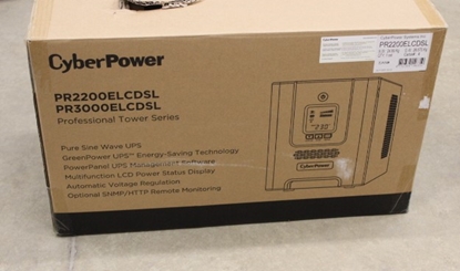 Attēls no SALE OUT. CyberPower Smart App UPS Systems | PR2200ELCDSL | 2200 VA | 1980 W | DAMAGED PACKAGING