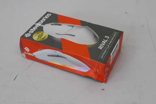 Picture of SALE OUT. SteelSeries Gaming Mouse | Rival 3 Gen 2 | Wired | White | DAMAGED PACKAGING