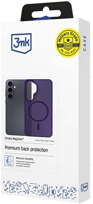 Picture of Samsung Galaxy S25 Ultra - 3mk Smoke MagCase Purple