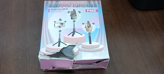 Picture of Selfie Stick - with detachable bluetooth remote co