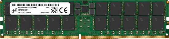 Picture of Server Memory Module|MICRON|DDR5|128GB|RDIMM|5600 MHz|CL 46|1.1 V|MTC40F2047S1RC56BR