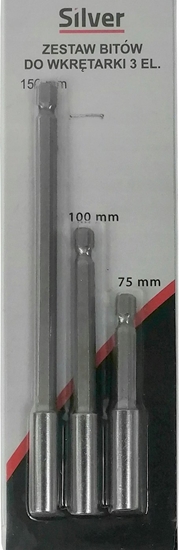 Picture of Silver UCHWYT KOCÓWEK MAGNETYCZNY 75/100/150mm /3szt.