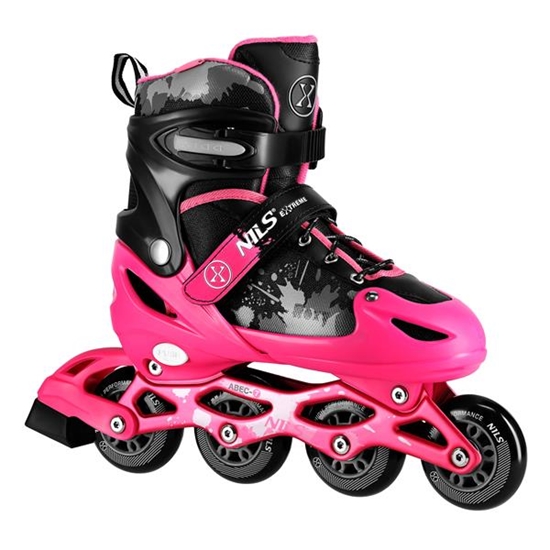 Изображение Skrituļslidas NA18137A IN-LINE SKATES ROXY PINK SIZE L(39-42) NILS EXTREME
