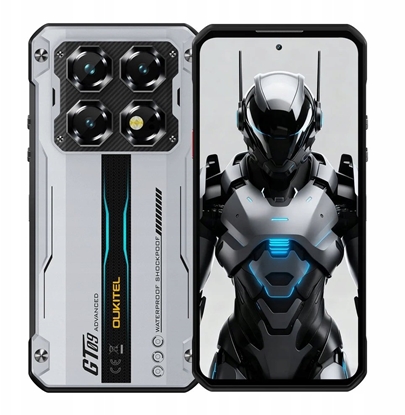 Изображение Smartfon Oukitel Smartfon Oukitel WP60 5G 7.2" 16/512GB 10000mAh srebrny
