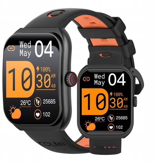 Изображение Smartwatch Colmi Colmi P86 Smartwatch (Czarny)