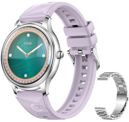 Attēls no Smartwatch Colmi L28 Fioletowy  (L28 Silver-purple)
