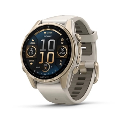 Изображение SMARTWATCH FENIX 8 SAPPHIRE/SOFT GOLD 010-02903-11 GARMIN